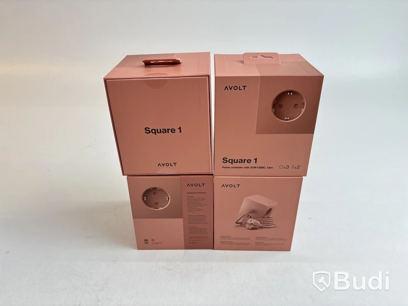 4 st. Grenuttag Avolt Square 1 Old Pink. Totalt ord. pris inkl. moms: ca 2800 kr.