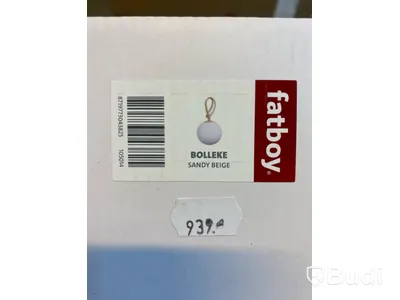 Lampa Fatboy, Bolleke, Sandy Beige. Ord. pris inkl. moms: ca 939 kr