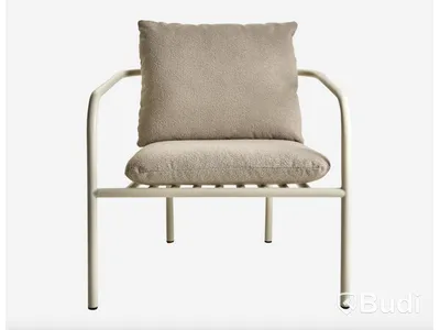 Fåtölj Brafab, Bendt, Teddy Beige/Pearl White. Ord. pris inkl. moms: ca 3395 kr