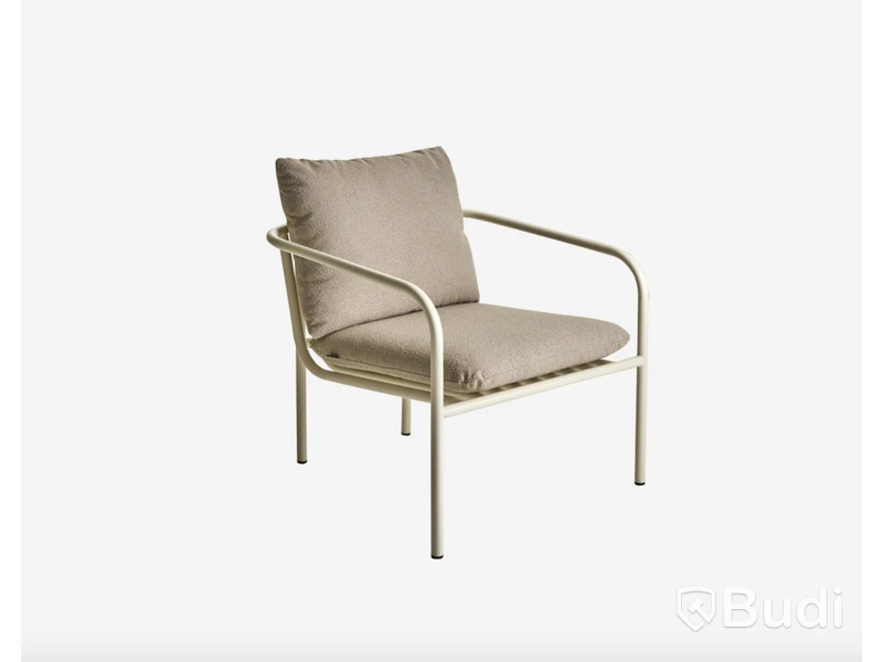 Fåtölj Brafab, Bendt, Teddy Beige/Pearl White. Ord. pris inkl. moms: ca 3395 kr