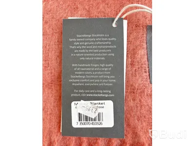 Filt Stackelbergs Stockholm Mohair. Ord. pris inkl. moms: ca 2395 kr.