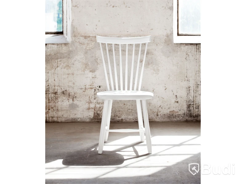 Stol Stolab, Lilla Åland, björk, vit. Ord. pris inkl. moms ca: 4450 kr