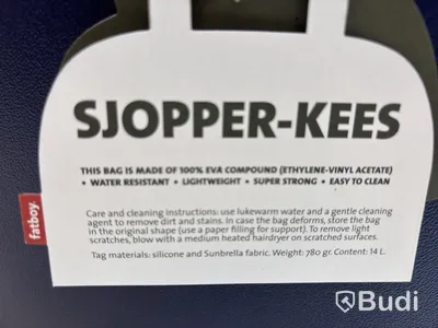 Shoppingväska Fatboy Sjooper-Kees. Ord. pris inkl. moms: ca 689 kr