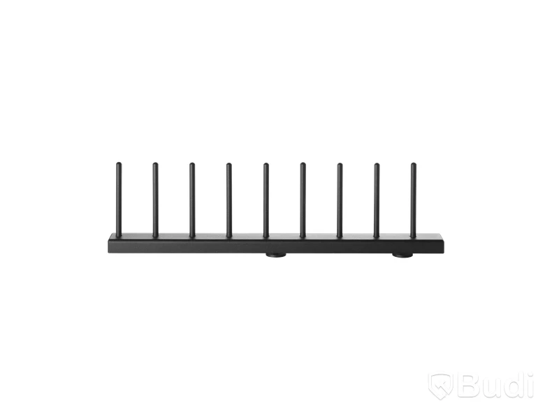 2 st. Tallriksställ String, svart, 30 cm. Tot. ord pris inkl. moms ca: 1158 kr