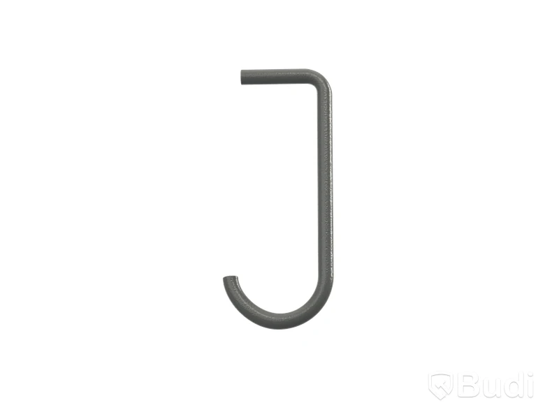 15 st. J-Krokar String, grå, 8 cm. Tot. ord. pris inkl. moms ca: 810 kr