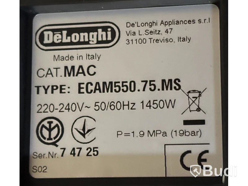 Kaffemaskin DēLonghi, Primadonna Class