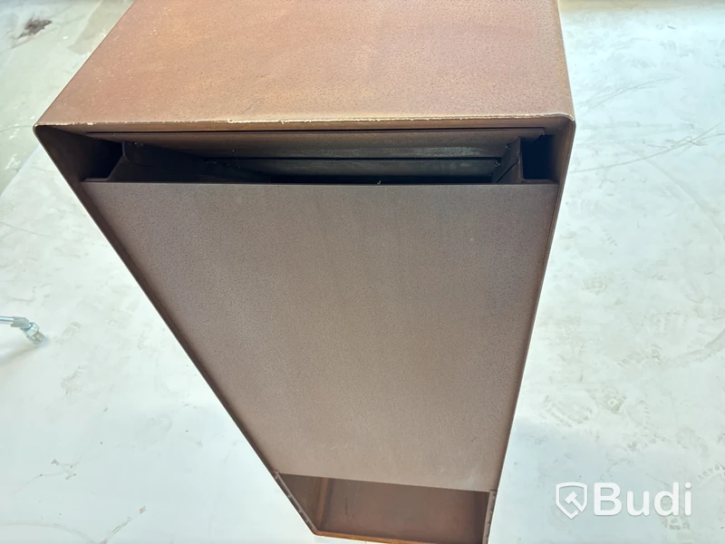 Eldstad Eva solo FireBox garden wood burner. Ord. pris inkl. moms: ca 11 999 kr.