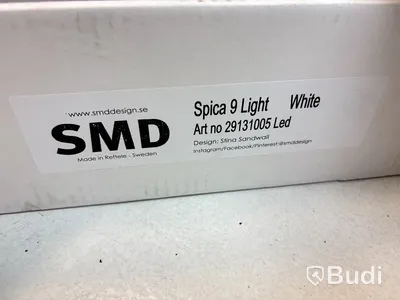 Adventsljusstake SMD Design, spica vit. Ord. pris inkl. moms: ca 2880 kr.
