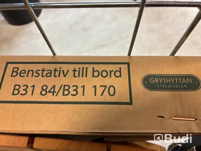 Benstativ till bord Grythyttan zink.