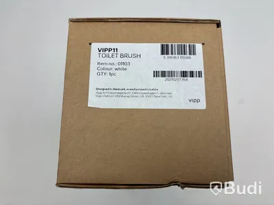 Toalettborste Vipp11 vit. Ord. pris inkl. moms: ca 2295 kr.