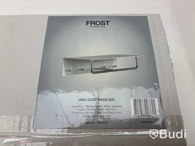 Hatthylla Frost, Unu coat rack 600. Ord. pris inkl. moms: ca 5250 kr.