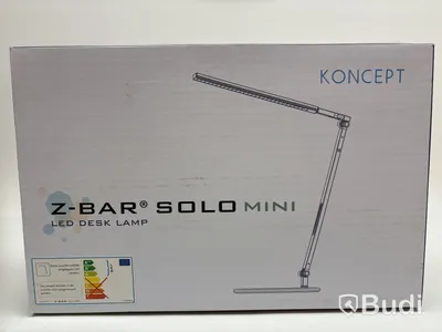 Skrivbordslampa Koncept z-bar solo mini svart metall. Ord. pris inkl. moms: ca 3550 kr.
