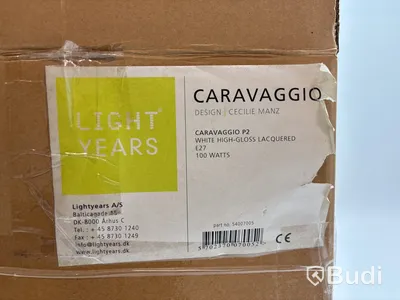 Taklampa Fritz Hansen Caravaggio P2 vit. Ord. pris inkl. moms: ca 5199 kr.