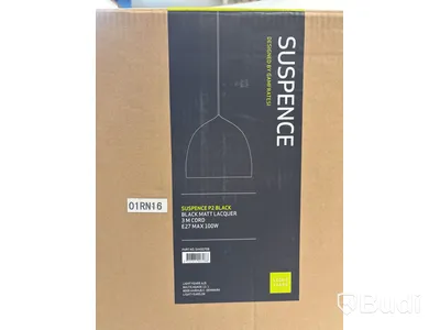 Taklampa Fritz Hansen Suspence P2 svart. Ord. pris inkl. moms: ca 7299 kr.