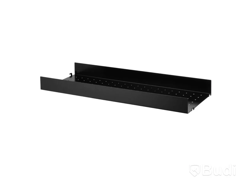 Hyllplan metall hög String, svart 78x30 cm. Ord. pris inkl. moms: ca 879 kr.