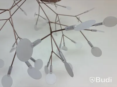Taklampa Moooi Heracleum. Ord. pris inkl. moms: ca 46 000 kr. - Reparationsobjekt