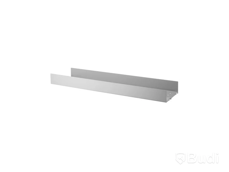 Hyllplan String Furniture, Metal shelf low edge 78x20