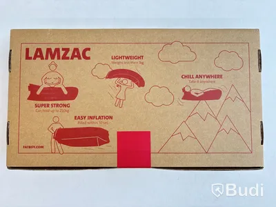 Saccosäck uppblåsbar Farboy Lamzac 3.0. Ord. pris inkl. moms: ca 939 kr.
