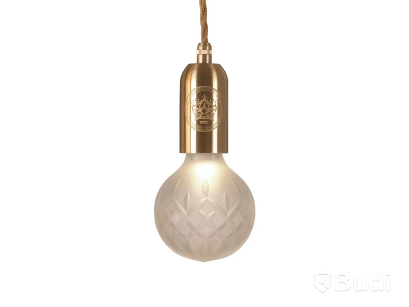 Pendellampa Lee Broom frostat glas Mässing. Ord. pris inkl. moms: ca 4725 kr.
