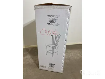2 st. stolar Design House Stockholm, Family Chair nr. 3, svart. Totalt ord. pris inkl. moms: ca 4990 kr