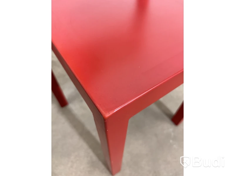 2 st. stolar Källemo Komplot, röd. Totalt ord. pris inkl. moms: ca 9900 kr