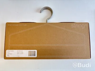 16 st. Galgar String, Coat hangers, beige. ord. pris inkl. moms: 1400 kr