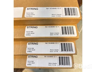 4 st. Väggtavlor för organisation String+