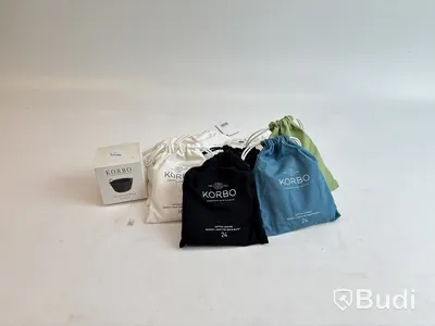 Tvättpåsar Korbo, diverse färger och storlekar. Ord. pris inkl. moms: ca 3471 kr.