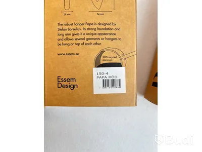 8 st. Diverse krokar Essem Design. Ord. pris inkl. moms: ca 2304 kr.