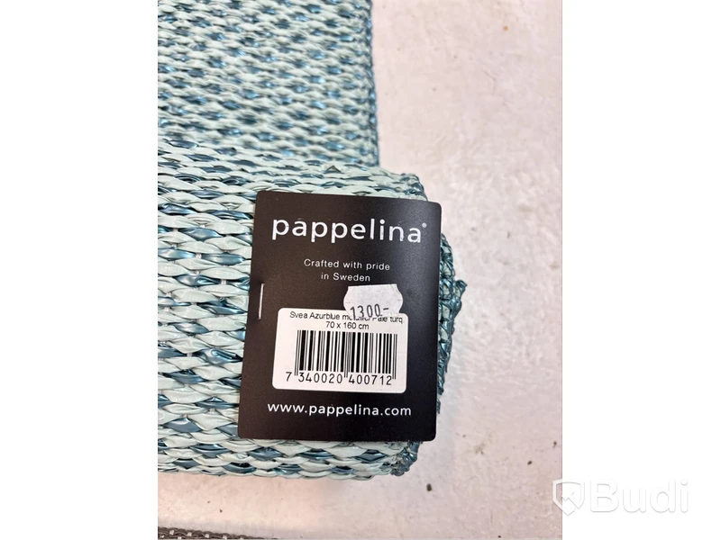 12 st. Plastmattor Pappelina ,olika färger och mått. Ord. pris inkl. moms: ca 10 715 kr.