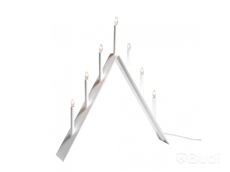 Adventsljusstake SMD Spica, vit. Ord. pris inkl. moms: ca 2075 kr.