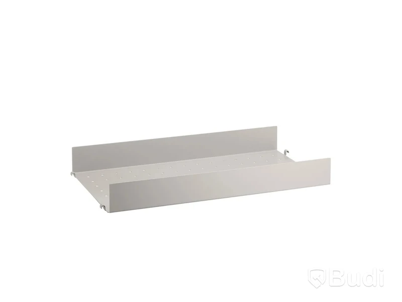 2 st. Hyllplan String, hög kant metall, beige, Totalt ord. pris inkl. moms: ca 1600 kr