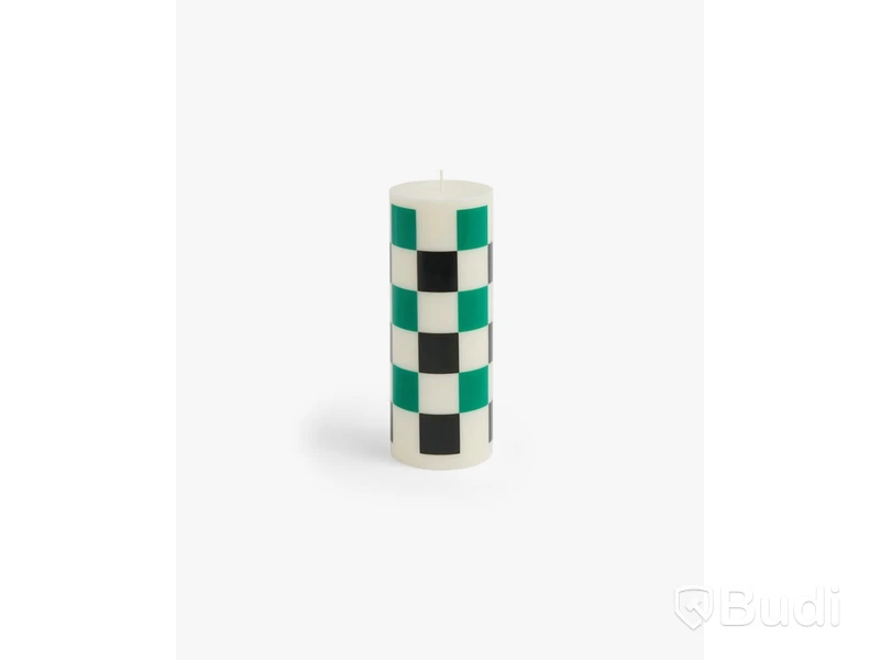 4 st. Column candle HAY, off-white, green & black M, Totalt ord. pris inkl. moms: ca 1600 kr