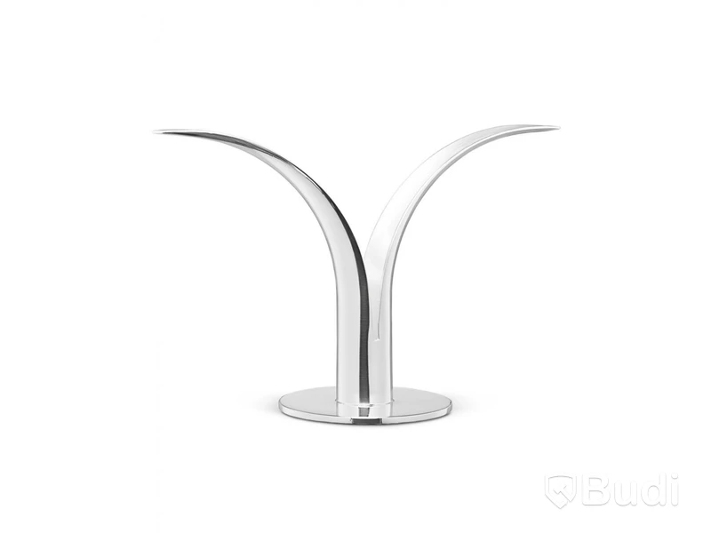 2 st. Ljusstake Skultuna, liljan silver, Totalt ord. pris inkl. moms: ca 2900 kr