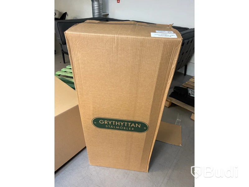 Stol, Grythyttan, Bryggeristol Obehandlad teak och värmeförzinkrt stativ - Ord. pris ink. moms ca: 3495 kr