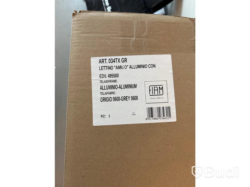 Solstol, Fiam Amigo grå - Ord. pris ink. moms ca: 2529 kr