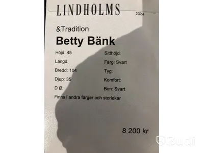 Bänk & Tradition, Betty. Ord. pris inkl. moms: ca  8200 kr