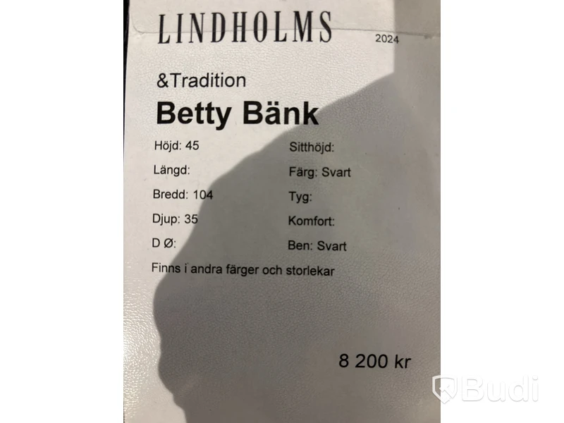 Bänk & Tradition, Betty. Ord. pris inkl. moms: ca  8200 kr