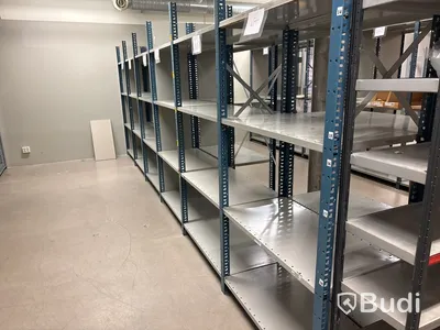 Hyllsektion för lager, båda sidor