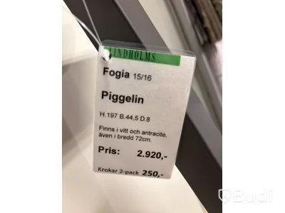 Klädhängare Foggia, Piggelin. Ord. pris inkl. moms: 2920 kr