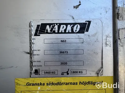 Refrigerated trailer Närko D4ZB12N62 -2024 | Mitsubishi