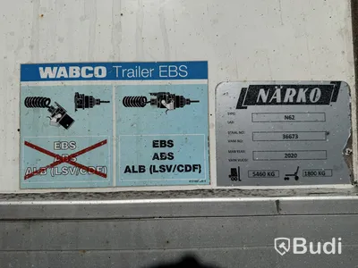 Refrigerated trailer Närko D4ZB12N62 -2024 | Mitsubishi