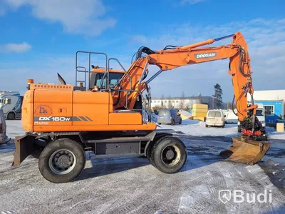 Hjulgrävare Doosan DX140W -2016 | Rototilt
