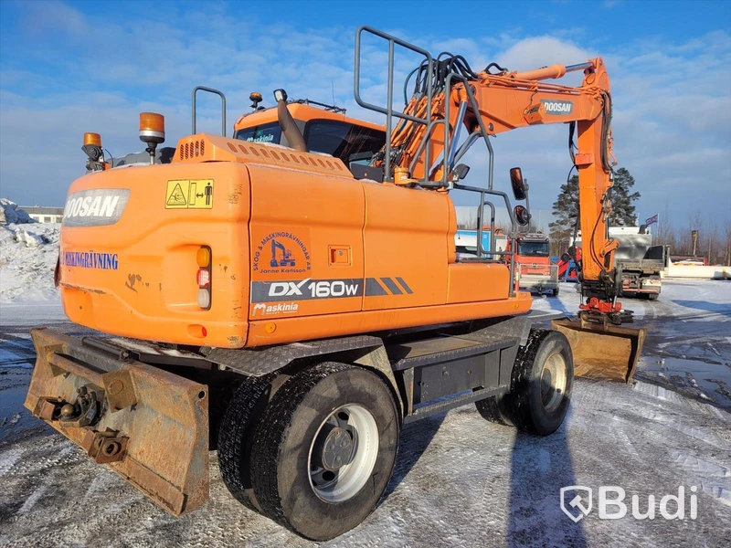 Hjulgrävare Doosan DX140W -2016 | Rototilt