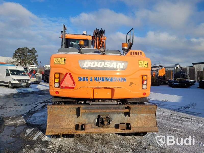 Hjulgrävare Doosan DX140W -2016 | Rototilt
