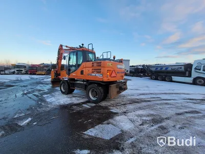 Hjulgrävare Doosan DX140W -2016 | Rototilt