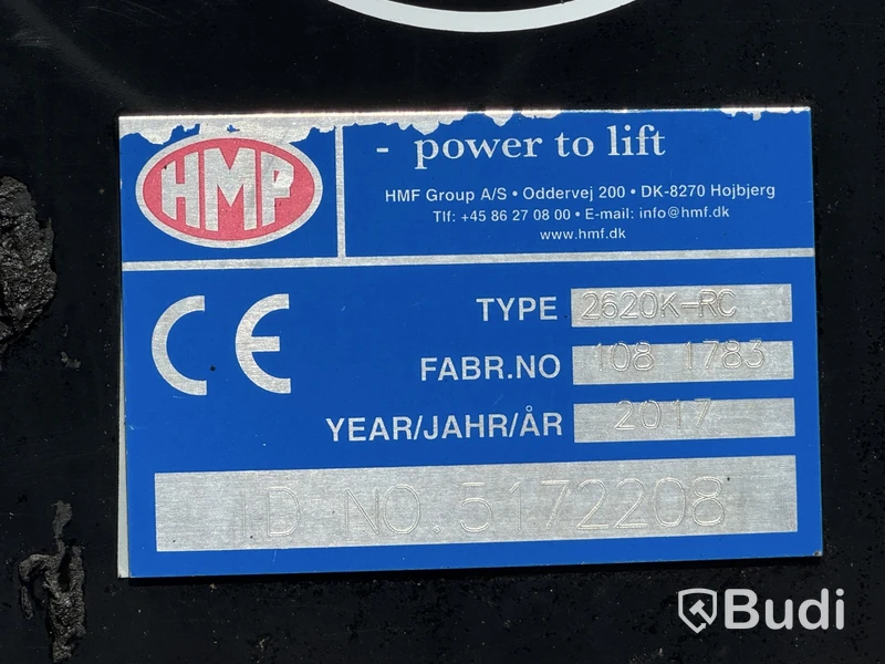 Kranväxlare Volvo FMX 12.7 450 6*2 I-Shift -2017 | HMF | JOAB 17t