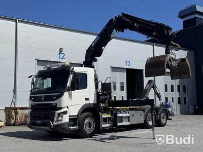 Kranväxlare Volvo FMX 12.7 450 6*2 I-Shift -2017 | HMF | JOAB 17t