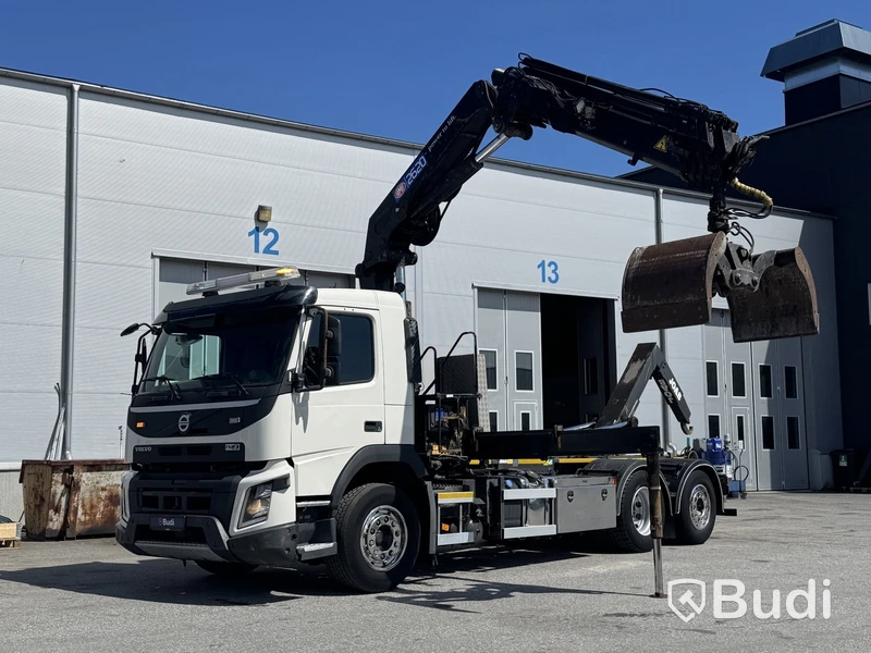 Kranväxlare Volvo FMX 12.7 450 6*2 I-Shift -2017 | HMF | JOAB 17t