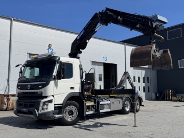 Kranväxlare Volvo FMX 12.7 450 6*2 I-Shift -2017 | HMF | JOAB 17t